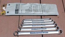 Vintage Sears Craftsman Made In Usa -v- 42951 6 Pc Metric Box End Wrench Set