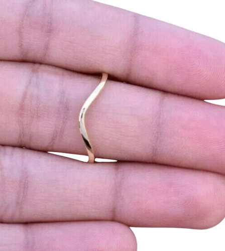 KECHO Anello di girasole in oro 14 carati, anello aperto regolabile