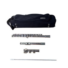 Artley 15-0 3-Piece Silver-Plated Open-Hole Concert Flute 9195