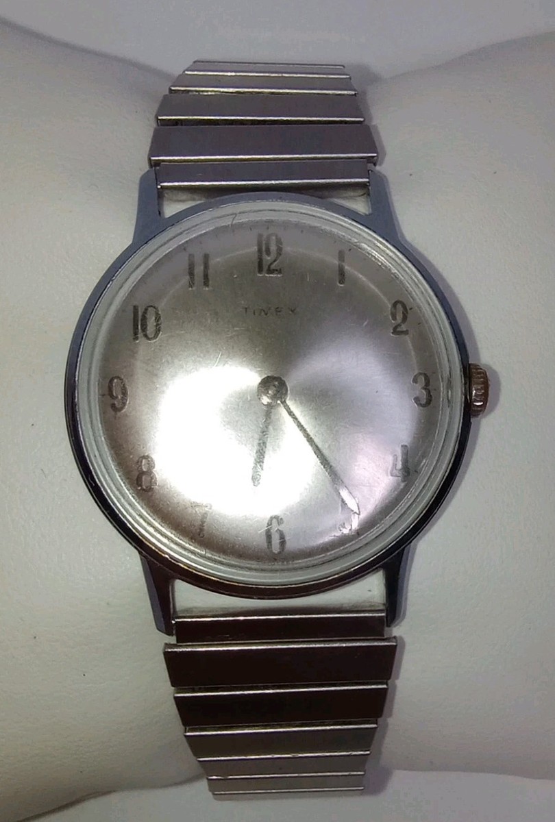 Vintage Timex Marlin 1967 Mechanical Hand Wind 34mm 2010-2467