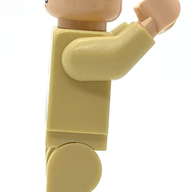 Young Obi-Wan Kenobi printed legs Epside I Star Wars Lego Minifigure 75058