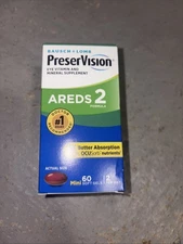 Bausch + Lomb Preservision Eye Vitamin and Mineral Supplement - 60 Capsules