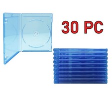 30PACK Lots Standard Blu Ray Replacement Cases Brand For Blu-Ray DVD Boxes