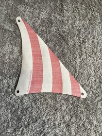 LEGO Pirate Ship Brickbeard's Bounty 6243 70413 Sails Lot Red White Jolly Roger