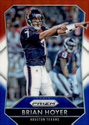 2015 Panini Prizm #162 Brian Hoyer Red, White, and Blue Prizm