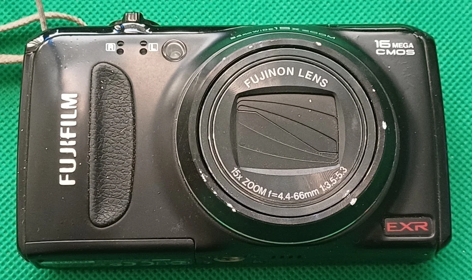 Black Fujifilm FinePix F Series F500EXR 16MP Digital Camera Tested + Working, photo 2 of 5