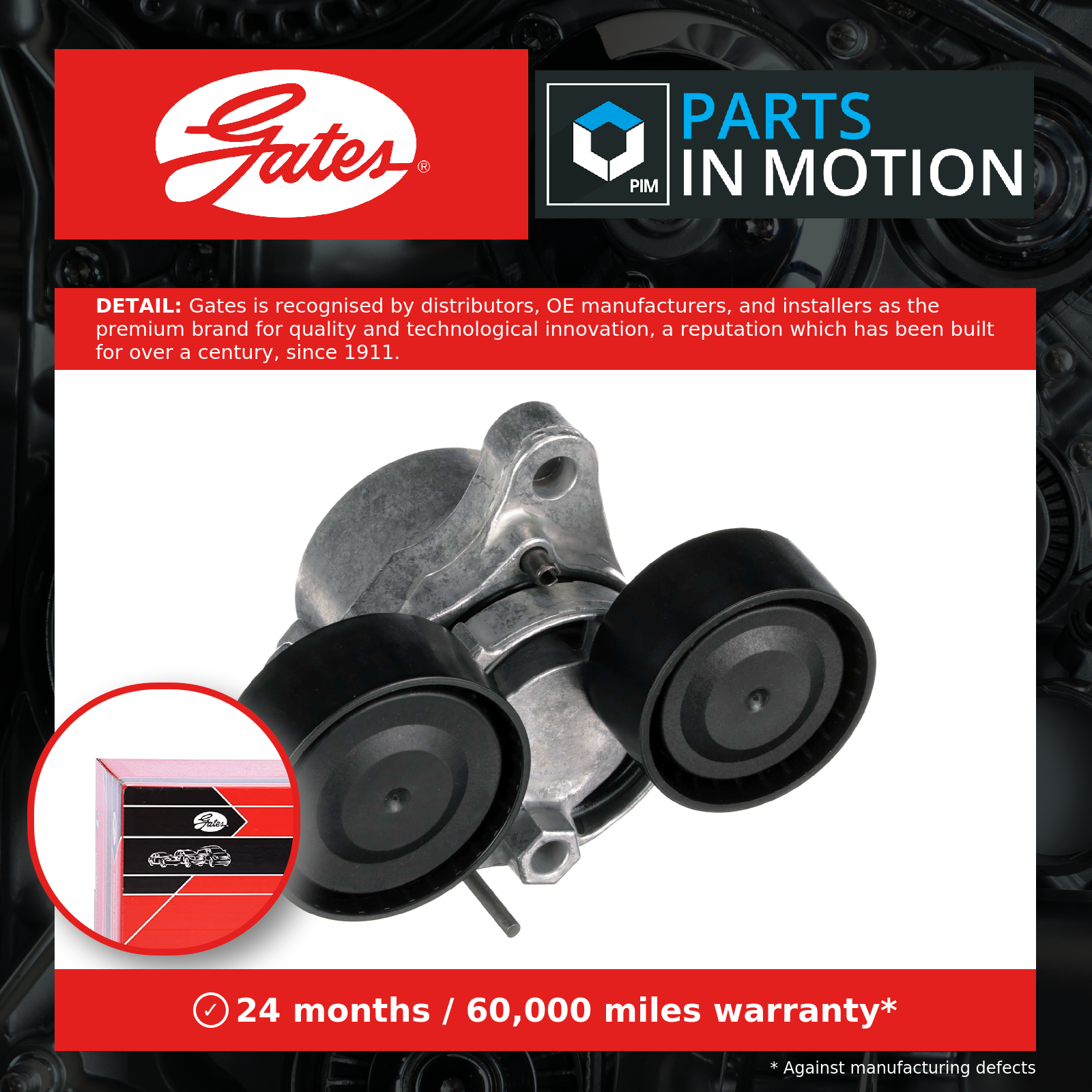 Gates T39198 DriveAlign Tensioner - Image 12