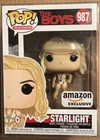 Funko POP TV The Boys Starlight Amazon Exclusive Figure w/Protector 987 Unopened