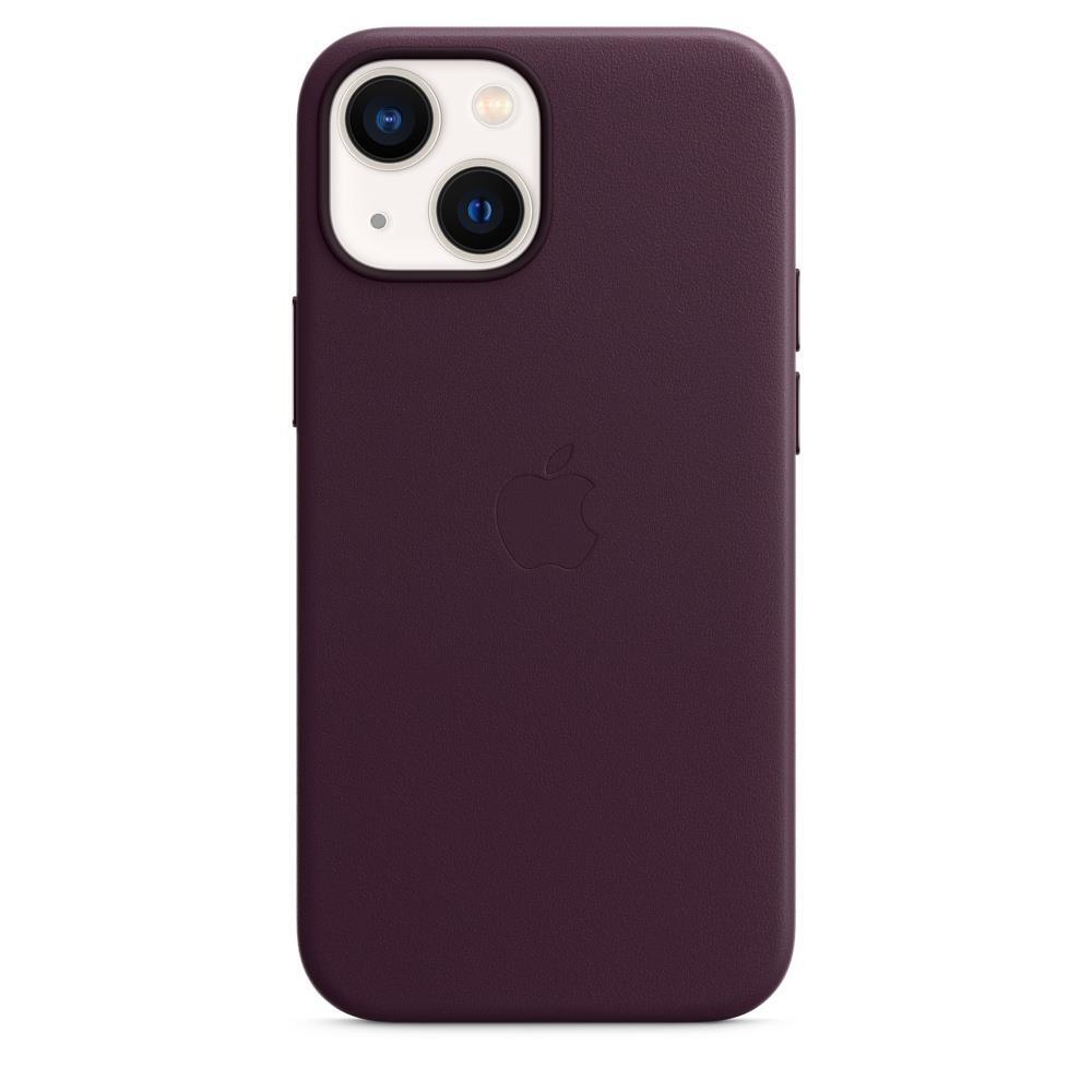 ◇ajew◇iPhone 13ケース darkchoco Genuine Apple iPhone 13 Mini Leather MagSafe Case / Cover