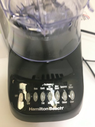 Blender Hamilton Beach Blender - black color, 56 oz cap jar 575 watt Power Motor - Picture 3 of 6