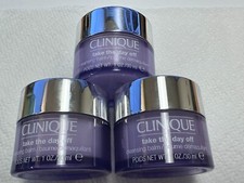 Clinique Take The Day Off Cleansing Balm 1oz Lot of 3 NEW WITHOUT BOX