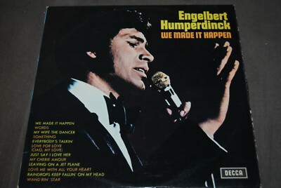 ENGELBERT HUMPERDINCK ''We Made It Happen'' LP VINYL / DECCA RECORDS - SKL 5054Y