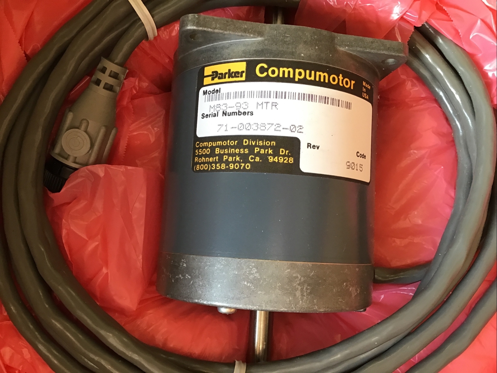 Parker Compumotor M83-93 MTR