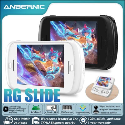 ANBERNIC RG Slide Handheld Game Console Android13 Bluetooth Video Gaming Player