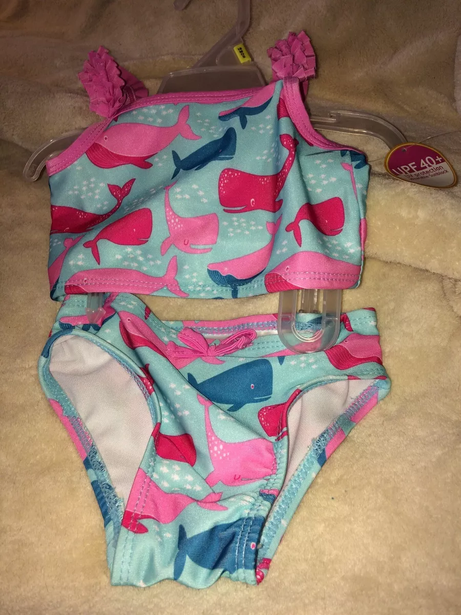 Kids Toddler Baby Girl Swimsuit Bathing Bikini Set Swimwear 18