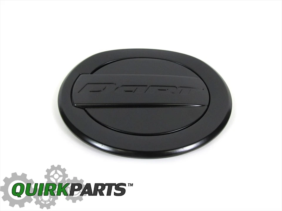 Dodge Dart 2013-2014 tanque de gasolina puerta de llenado de combustible negro genuino nuevo Mopar 82213633 Foto 3 de 4