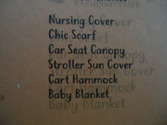 KeaBabies Black Gray White Gingham All-in-1 Multi Use Cover NEW