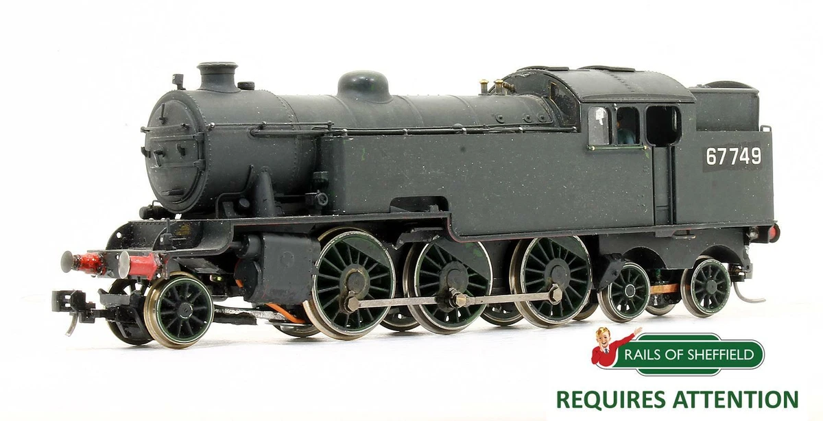 HORNBY OO GAUGE MODIFIED REPAINTED BR BLACK L1 STEAM LOCOMOTIVE