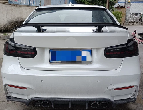 Universal Rear Wing Spoiler Glossy Black General For Ford Mondeo Fusion Sedan - Bild 2 von 7