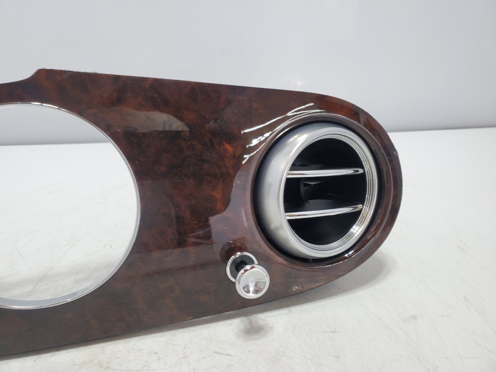 ✅ 03-12 OEM Bentley Continental GT GTC Dash Panel Speedometer Bezel Trim Wood