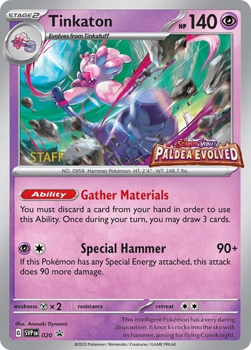 Tinkaton 020 Sv: Scarlet & Violet Promo Cards