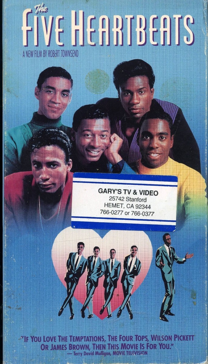 The Five Heartbeats (VHS 1991) Robert Townsend- Fox VG
