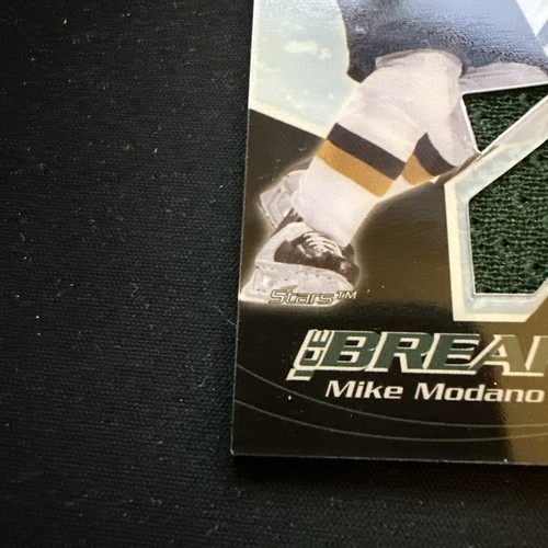Camiseta deportiva 2003-04 Upper Deck Ice Mike Modano Ice Breakers IB-MM/75 - Dallas Stars - Imagen 3 de 12