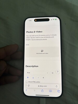 Apple iPhone 15 Pro - 128 GB - Blue Titanium (Spectrum) for sale