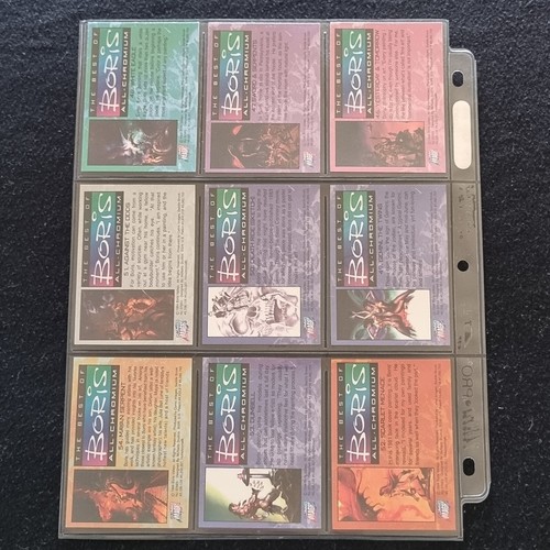 Best of Boris All-Chromium 90 card Base Set + C2, C4, promo, #9 HoloChrome 1994 - Picture 15 of 23