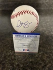 Plaxico Burress Signed Baseball PSA Certified Autograph Giants Auto