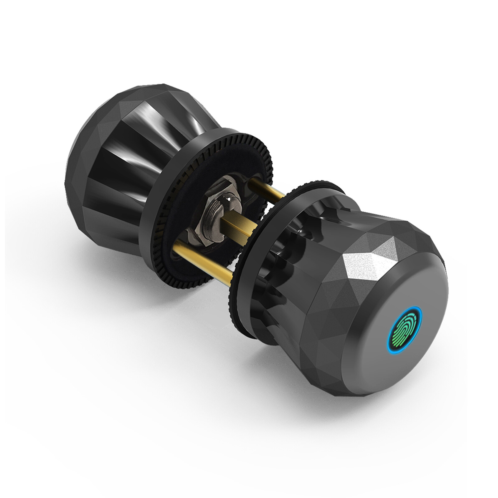 Smart Door Knob Fingerprint Door Lock Knob with App Control Keyless Biometric AU