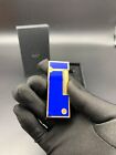 <!--F#f_0-->Dunhill Luxury Lighter Klein Blue Lacquered Rollagas Cigarette Lighter<!--F/-->