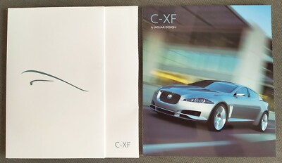JAGUAR C-XF Concept Car Prototype V8 Prospekt Brochure Pressemappe 43