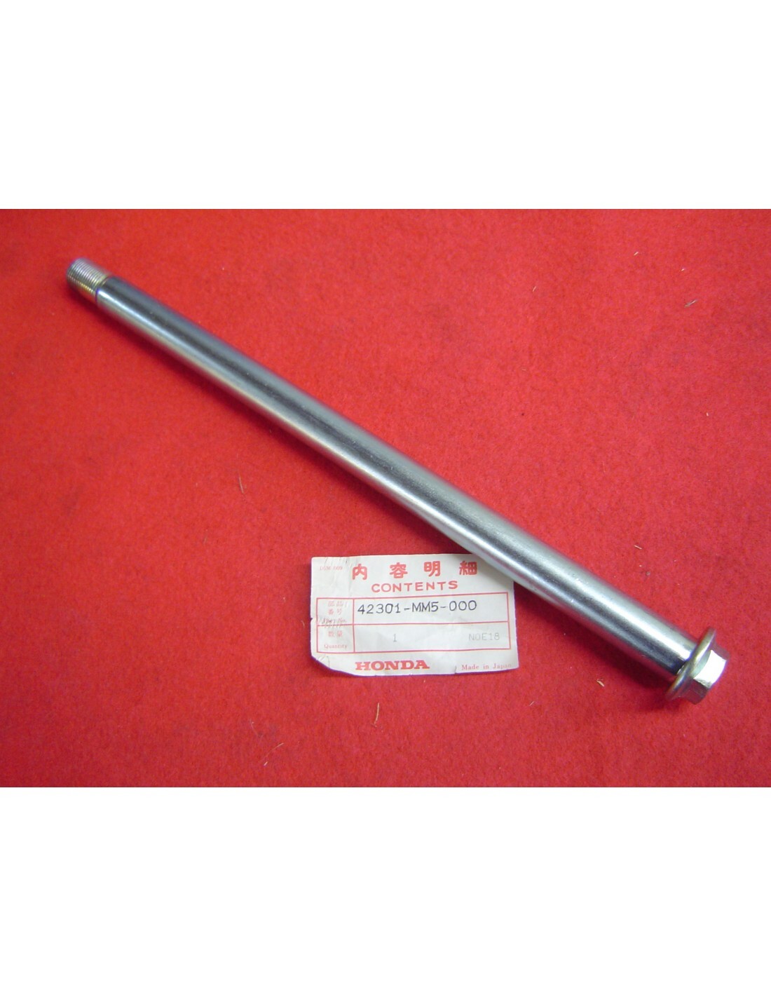 Axe de roue arrière pour motos Honda CBR1000 et CBR1100XX
