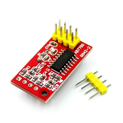 AD7705 Dual 16-bit ADC Data Acquisition SPI Compatible Module Board