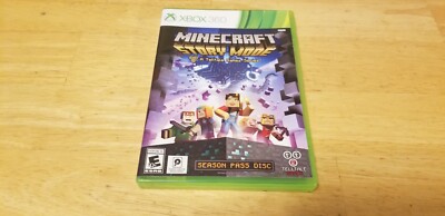 Minecraft: Story Mode - Season Pass Disc (Xbox 360, 2015) Used Tested