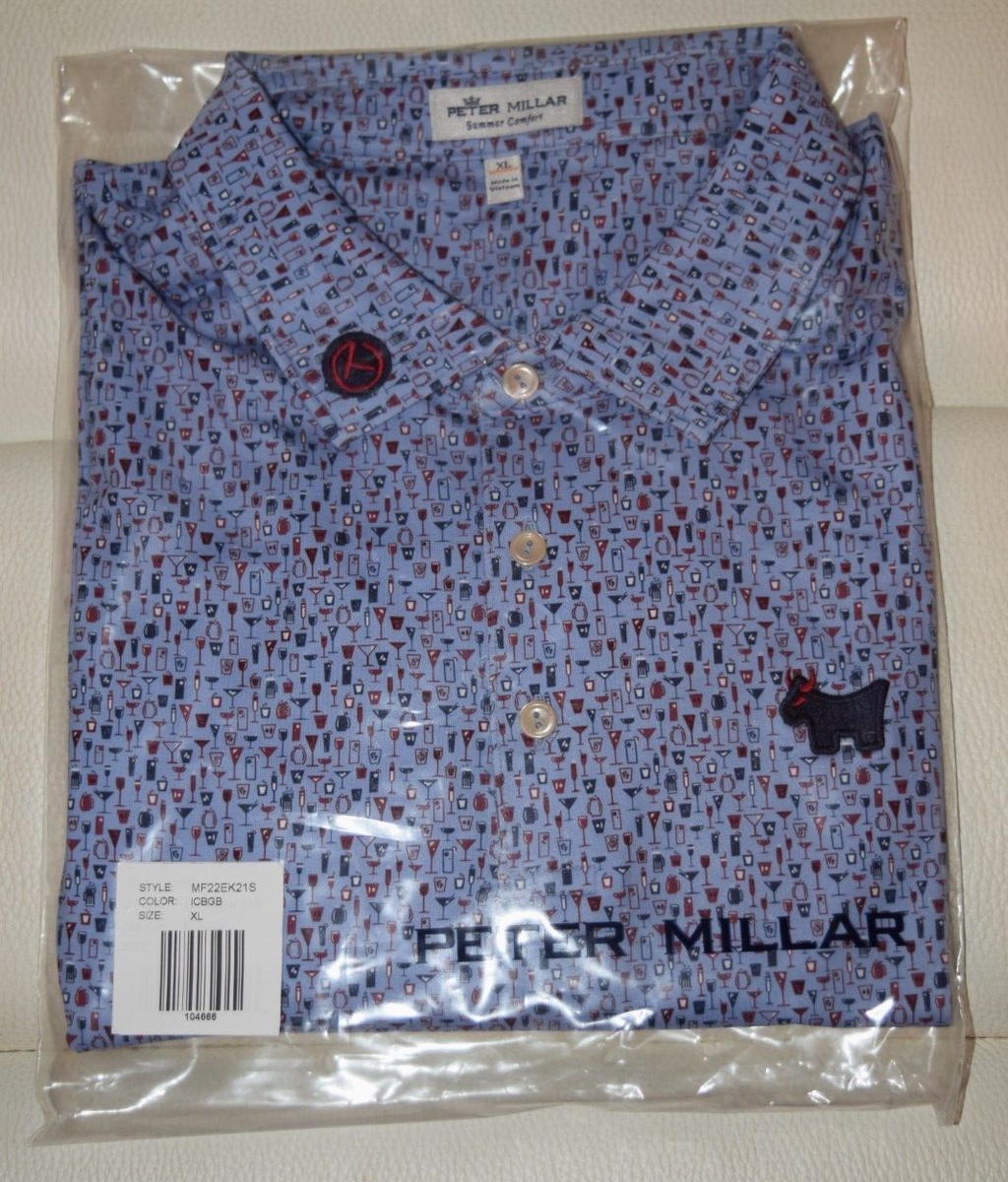 Scotty Cameron Peter Millar TOUR Golf Polo Scotty Bull Dog Scotty Cameron Peter Millar TOUR Golf Polo Scotty Bull Dog