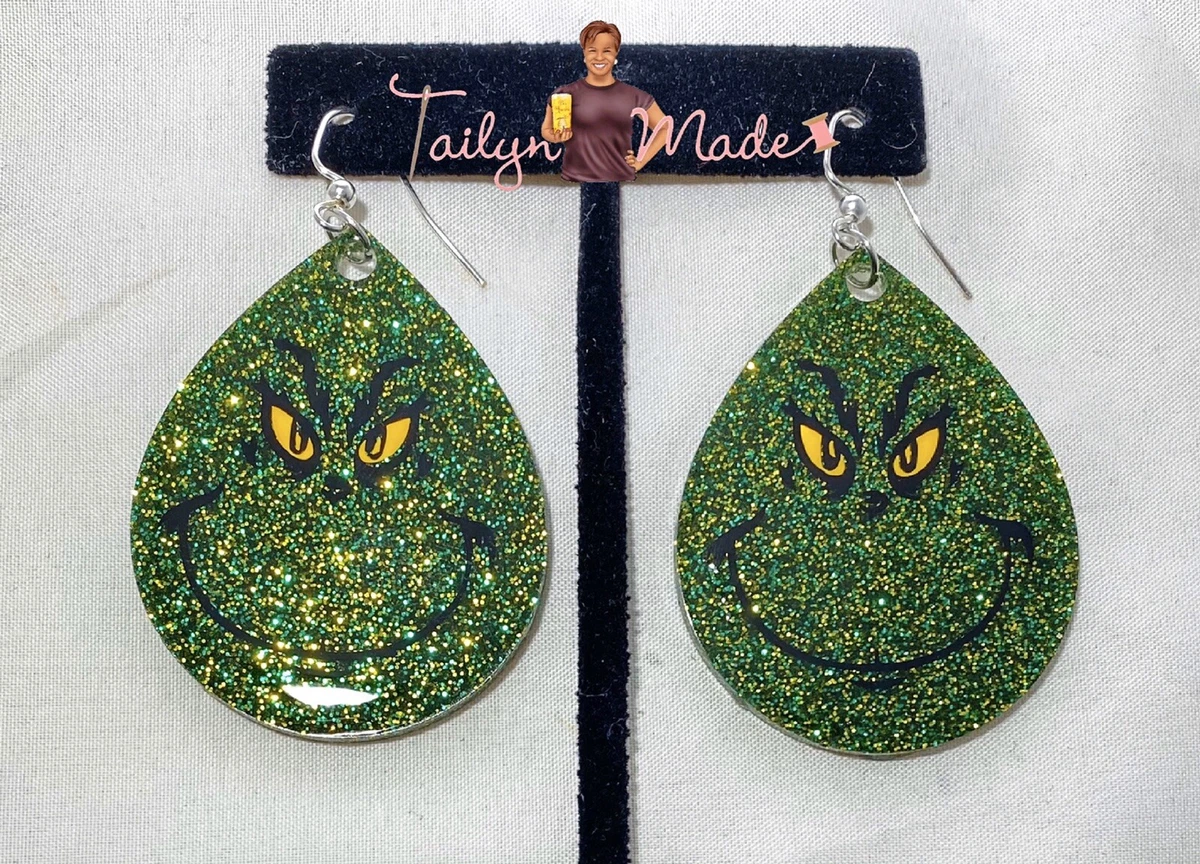 Christmas earrings ebay shop