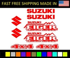 Suzuki Eiger Atv Decals Stickers Kit 400 4x4 Emblem Graphics