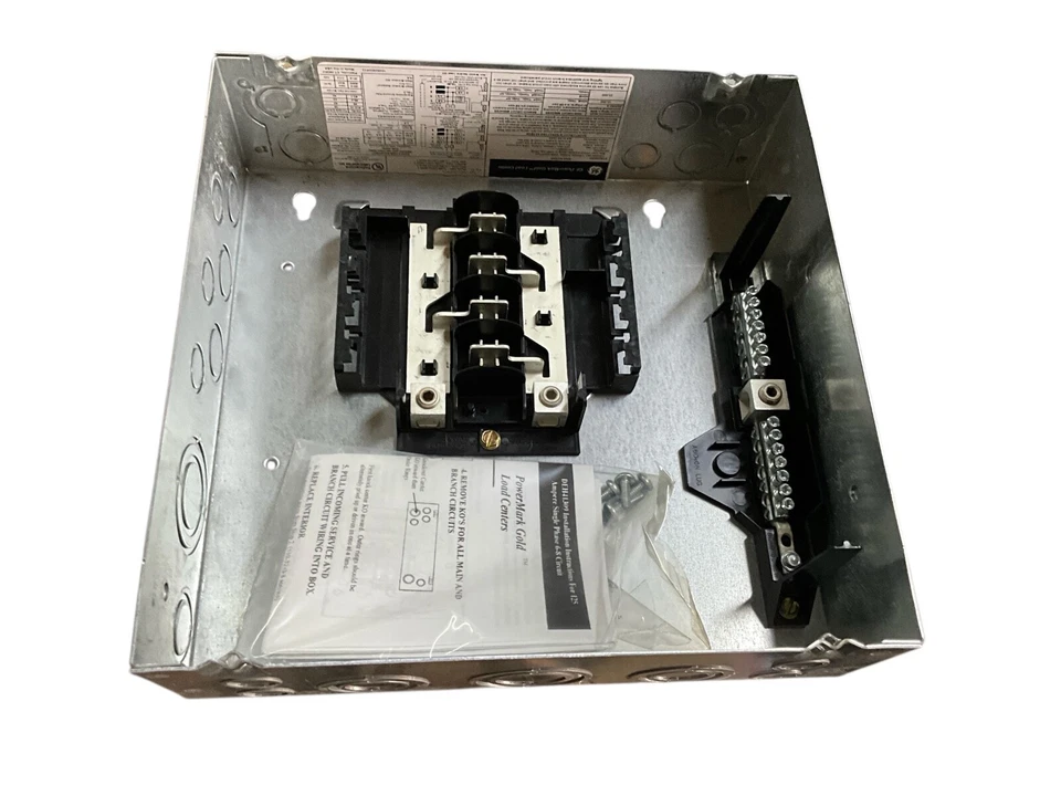 GE TLM612SCUDP 125 Amp 6-Space 12-Circuit Indoor Main Lug Circuit Breaker Panel - Image 2 of 4