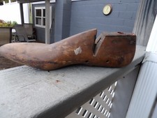 Antique Primitive Vintage Wooden Shoe Last Cobbler