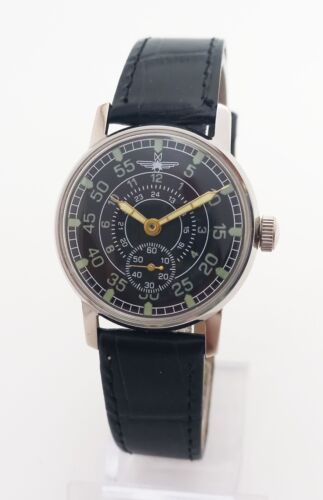 Pobeda Sturmanskie Armbanduhr Flieger Pilot Sowjet UdSSR Mechanische Uhr #3 - Bild 3 von 15