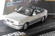 OPEL ASTRA F CABRIOLET GIUSEPPE NUCCIO BERTONE SILVER IXO EAGLEMOS 1:43 DESIGNER