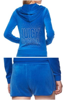 juicy couture velour shorts set