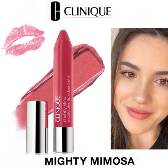 Clinique Chubby Stick Mousturizing Lip Balm 13~MIGHTY MIMOSA .10oz *New In Box*