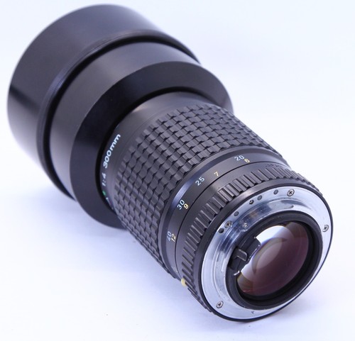 SMC PENTAX-A* 300mm F4 Green Star 300/4 PENTAX K PK Mount MF Telephoto Lens case - Picture 12 of 18