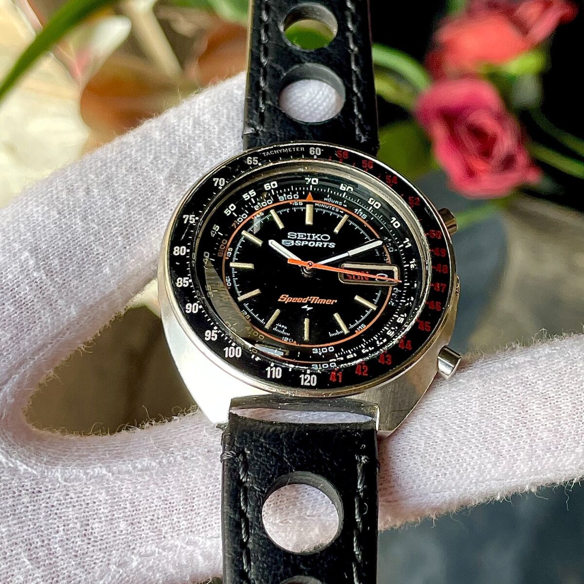 Vintage Seiko Rally Meter Speedtimer Chronograph Automatic Vintage Seiko Rally Meter Speedtimer Chronograph Automatic