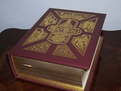Easton Press THE HOLY BIBLE Antiquarian 1873 | eBay
