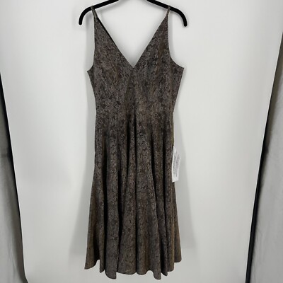 Dress the Population Delilah Plunging A Line Party Dress Size M