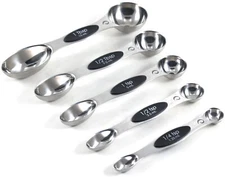 Progressive Stainless Steel Magnetic Measuring Spoons Set Of 5 Spices GT-3469